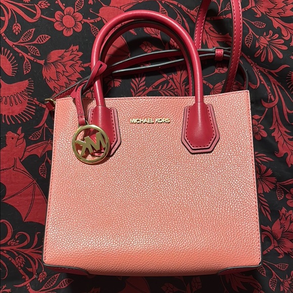 Michael Kors Pink and Magenta Satchel Bag - Picture 1 of 8